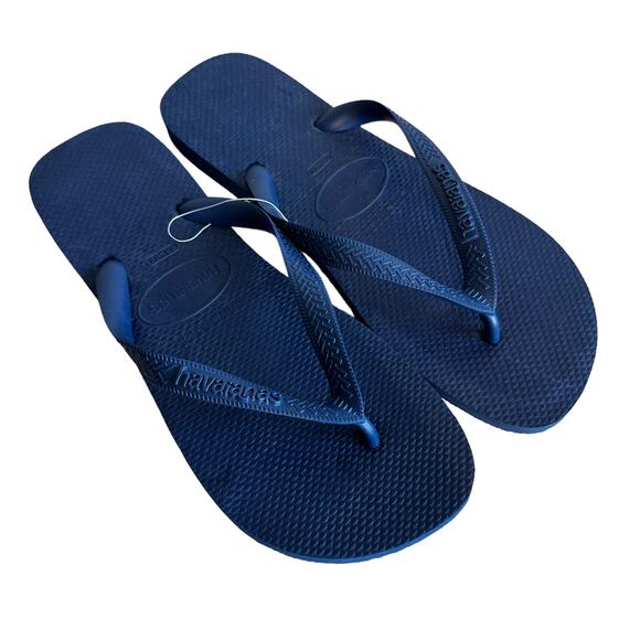 Havaianas Top Flip Flops Blue Men's 11/12 - Picture 1 of 8
